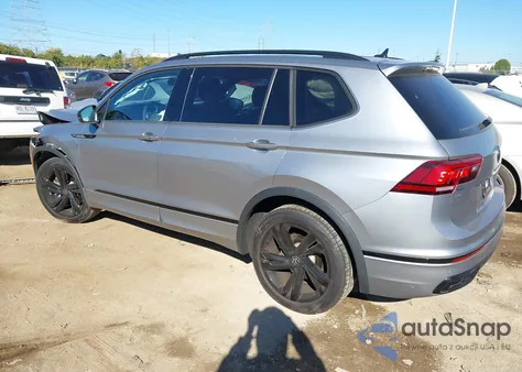 2024 Volkswagen Tiguan 2.0T Se R-Line Black from USA, damaged, VIN 3VV8B7AX6RM106479